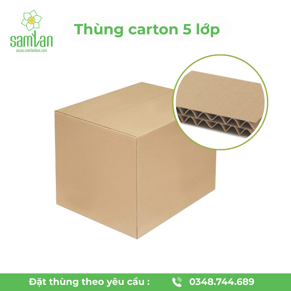 Mua Thùng carton 5 lớp