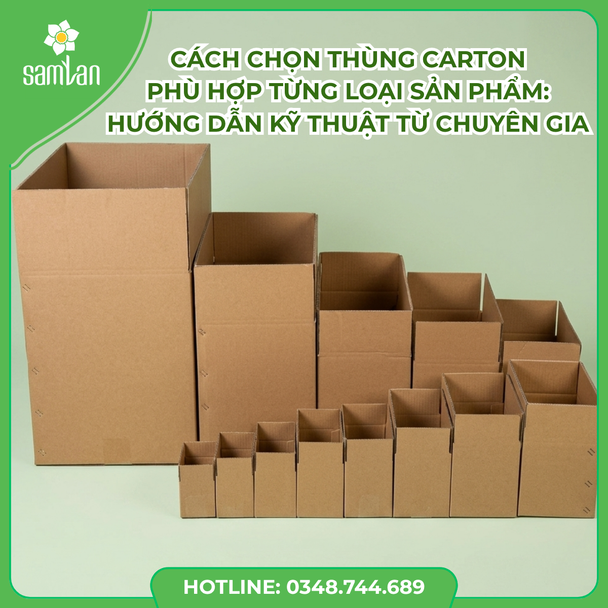 Read more about the article Cách chọn thùng carton phù hợp từng loại sản phẩm: Hướng dẫn kỹ thuật từ chuyên gia