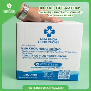 Read more about the article In Bao Bì Carton: Giải Pháp Nâng Tầm Thương Hiệu Cho Doanh Nghiệp