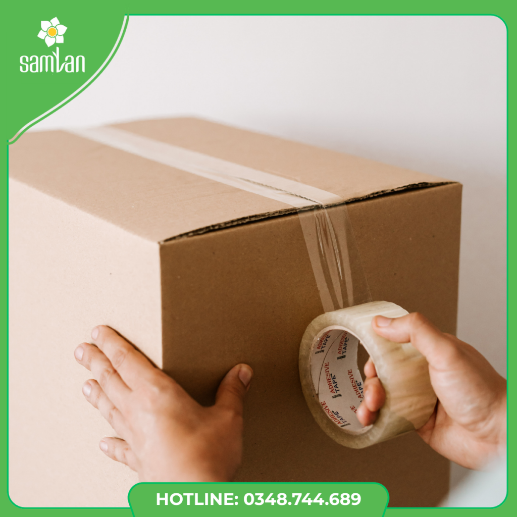 thùng carton 3 lớp đóng hàng