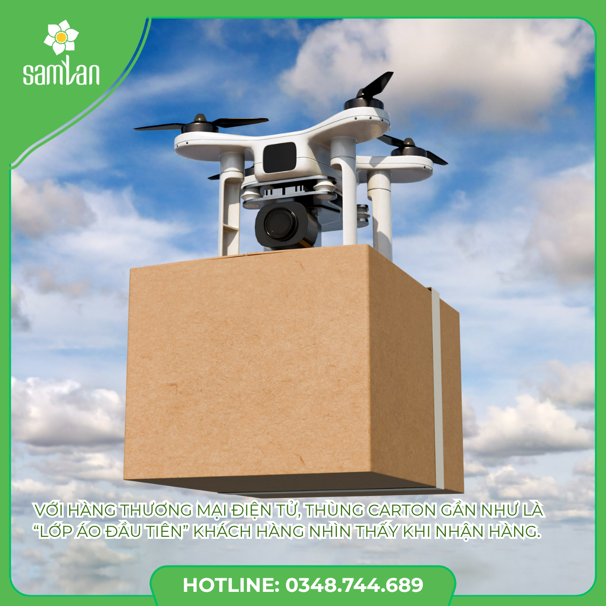 Read more about the article Thùng Carton Đi Máy Bay, Gửi Hàng Quốc Tế Chuẩn | Sam Lan