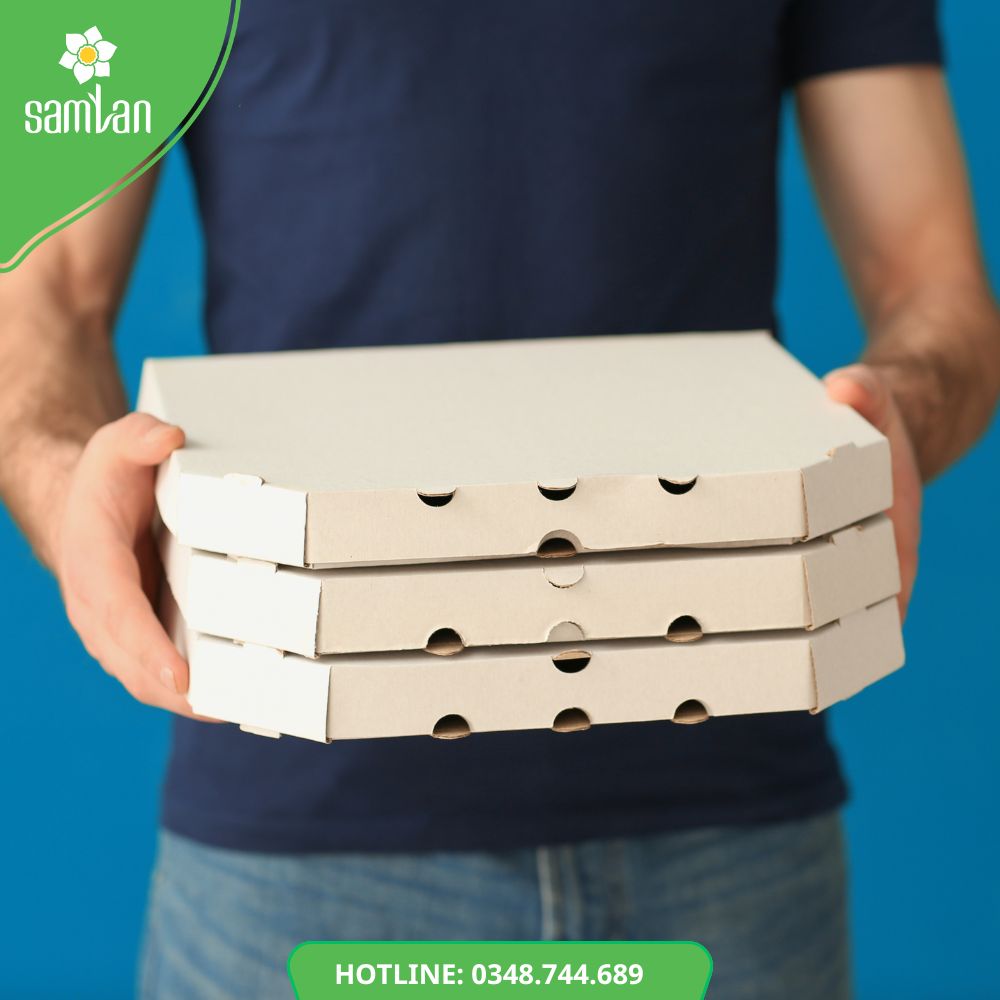 Sản Xuất Hộp Carton Thực Phẩm, Hộp Pizza An Toàn _ Sam Lan (6)