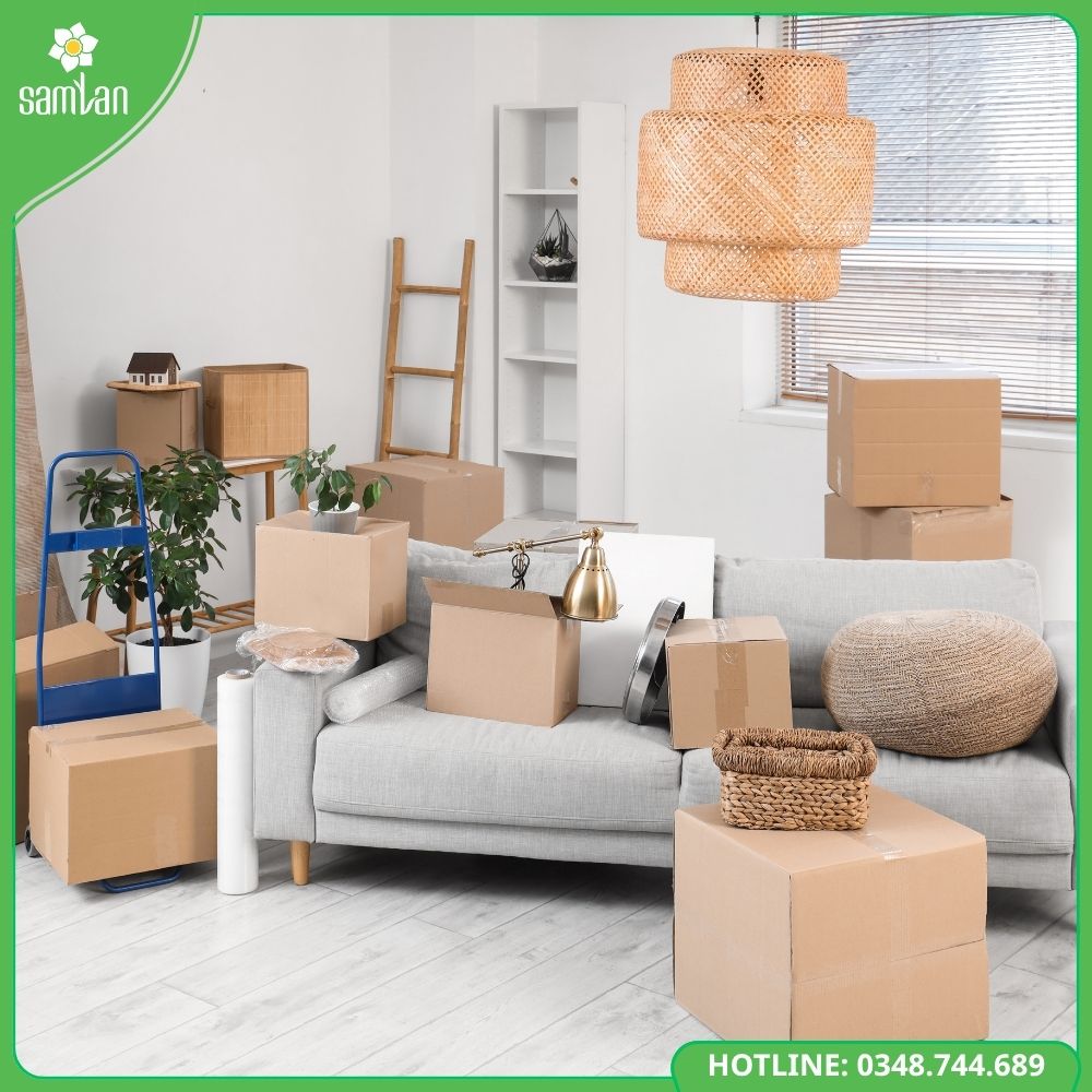 Thùng Carton Chuyển Nhà, Văn Phòng Siêu Bền | Sam Lan Box