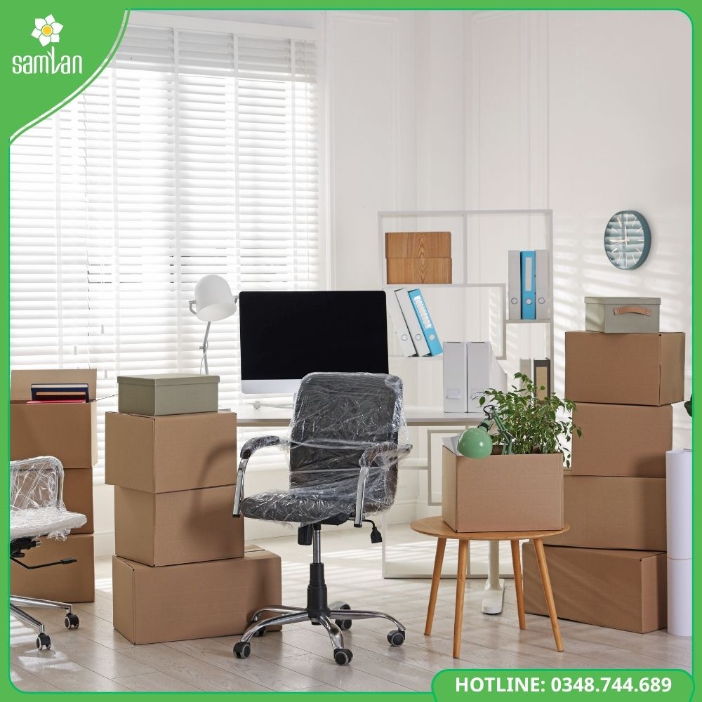 Thùng Carton Chuyển Nhà, Văn Phòng Siêu Bền | Sam Lan Box